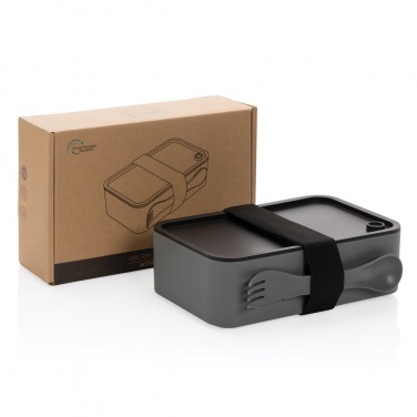 Logotrade firmakingi foto: GRS taaskasutatud PP lõunakarp sporkiga